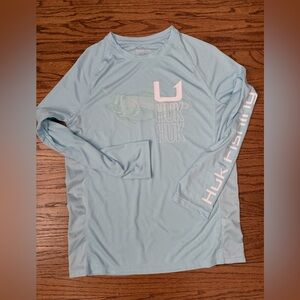 Huk Sky Blue Performance Shirt